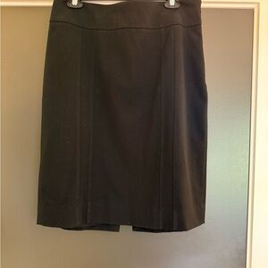 White House Black Market Classic Black Pencil Skirt